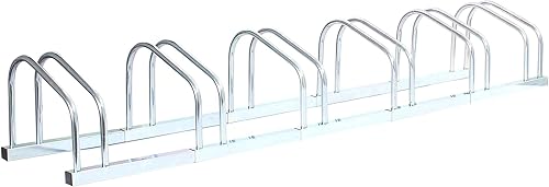 Rastrelliera per 6 biciclette Portabici in acciaio zincato per interno ed esterno Supporti - Honorern