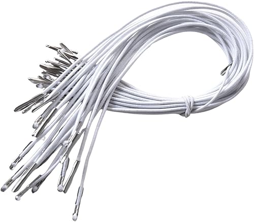 100 Corde Elastiche Tonde, Corde Elastiche Con Fibbia, Elastici Per Realizzare Maschere, Corde Elastiche Per Maschere - Honorern