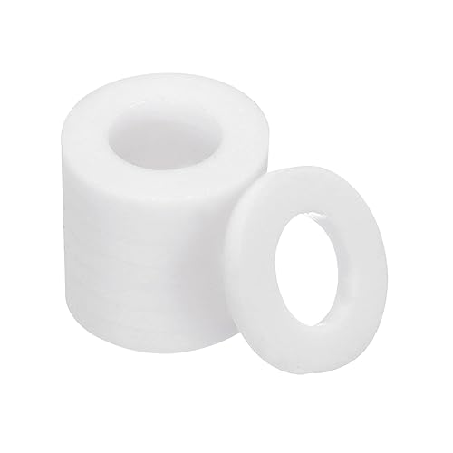 Rondelle Piana, 100pz 15mm OD 8mm ID 2mm Spessore PTFE Rondelle di Tenuta Guarnizione Flangia Guarnizione Tenuta per Tubo Rubinetto Acqua - Honorern