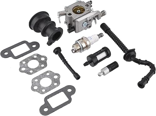 Cancanle Carburatore con Stivale di aspirazione Tubo Flessibile Olio combustibile Filtro Carburante Guarnizione per STIHL 021 023 025 MS210 MS230 MS250 210 230 250 Motosega - Honorern