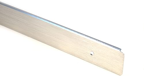 Listello angolare per piano di lavoro da cucina, in nichel satinato, 40 mm - Honorern