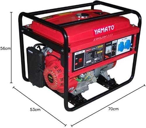 Moto Generatore di Corrente Yamato mod. G-5500 5,5Kw 4T; 389 cc. - Honorern