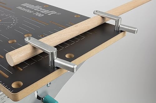 wolfcraft Dispositivo a serraggio rapido per tutti i banchi da lavoro + PRO 65-150-W morsetto banco da lavoro - Honorern