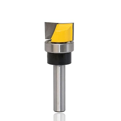 Mesee Set di frese per la pulizia del pavimento, codolo da 8 mm, per frese a doppia flauto in metallo duro, strumento per la lavorazione del legno, punta per la pulizia del pavimento - Honorern