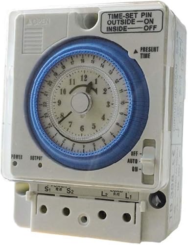 24H 12VDC Timer Intervallo Programmabile Controllo Tempo Analogico Controllo Meccanico Time Controller - Honorern