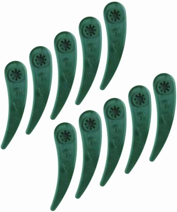 10PCS 83 millimetri di Plastica Prato Rasaerba Tagliaerba Kit di Taglio Lama di Ricambio for Bosch ART 23-18 Li/26-18Li Strimmer - Honorern