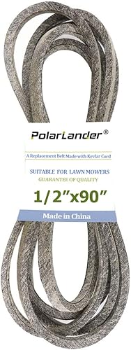 Cinghia di Trasmissione per Tosaerba in Kevlar da 1/2' x 90' di Ricambio per artigiano Poulan Husqvarna AYP LT1000 YT3000 125907X 193214 532125907 532193214 John Deere M79204 M82718 MTD 754-0330 - Honorern