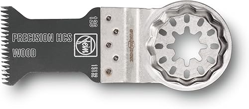 FEIN E-Cut Lama da taglio di precisione, Conf. 5 pz., Larghezza 35 mm, Lunghezza 50 mm, Attacco Starlock, Dentatura giapponese su due file - Honorern