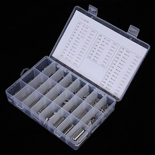 280Pz Molla Spine Assortimento Spine Elastiche Primavera Pin Acciaio Inox di Tensione a Molla Pins Assortimento Set M1.5 M2 M2.5 M3 M4 M5 M6 M8 con la Scatola per Il Fissaggio di Part - Honorern