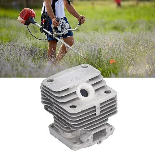 Kit Pistone Testata Cilindri da 40 mm per Decespugliatore 42 44 Set Cilindro in Metallo per Motosega Anelli per Spinotto Pistone Anelli Elastico per Motosega - Honorern