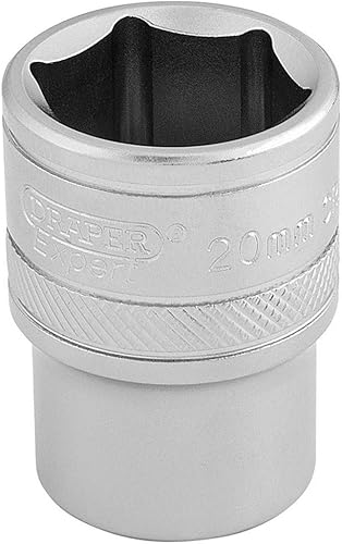 Draper 16610 - Bussola quadrata a 6 punti, 1/2', misura 20 mm - Honorern