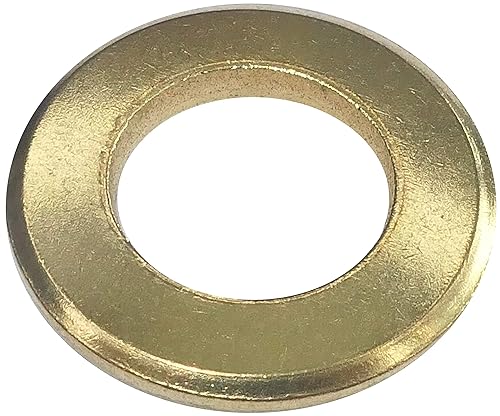 Set di 10 rondelle piatte in ottone M12 Ø esterno 24mm spessore 2.5mm - DIN 125 - C48574 - Honorern