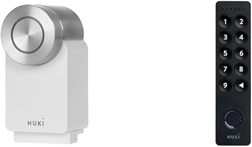 Nuki Smart Lock Pro (4a generazione), serratura intelligente con WLAN e Matter & Keypad 2, porta con codice o impronta digitale - Honorern