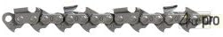 Oregon 48 Maglie - Catena Motosega Semi Scalpello 1/4' - 1.3 mm - 48 Pollici - Honorern