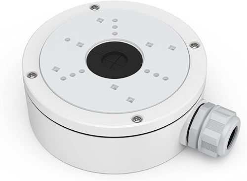 ANNKE Universale Scatola di Giunzione Staffa di Montaggio per Bullet Dome Torretta PTZ Telecamere di Sicurezza Esterna Impermeabile Alluminio Parete Montaggio A Soffitto Nascondi Cavi - Honorern