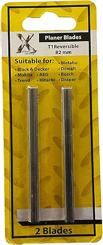 Lame di ricambio reversibili per pialla Black & Decker, Bosch, DeWalt ed Elu (2 pezzi, in acciaio ad alta velocità) - Honorern