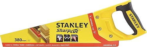 STANLEY STHT20367-1 Serrucho Universal 20”/500mm 7TPI, Multicolore - Honorern