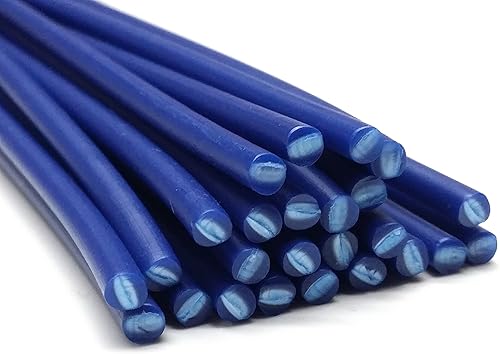 Filo saldatura plastica PE-HD 4mm Rotondo Blu RAL5003 25 barra HDPE - Honorern