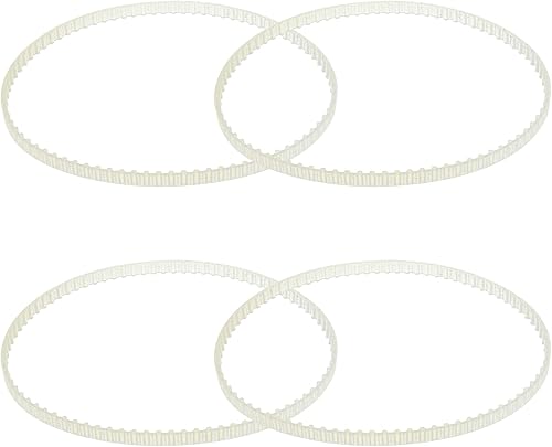 Set di 4 strisce di trasmissione per pulitore di piscina, compatibili con Aqua 3302 prodotti A3302pk cinghie di ricambio per pulitore di piscina in poliuretano - Honorern