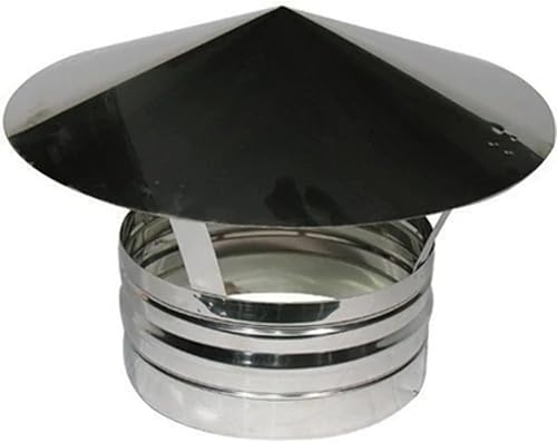 TERMINALE IN ACCIAIO PER CANNE FUMARIE Diametro 300 mm - Honorern