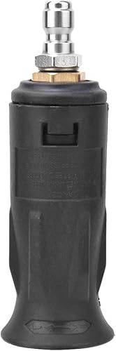 Ugello a colonna a ventaglio regolabile con attacco rapido da1/4 di pollice per idropulitrice ad alta pressione per la pulizia di ampie aree esterne - Honorern