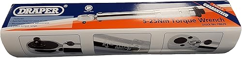 Draper 78639 BTW 1/4' Chiave dinamometrica con cricchetto, Attacco Quadrato, 5 – 25 NM - Honorern