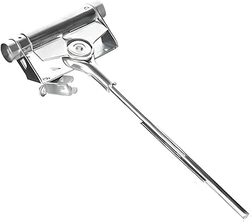 Chiudiporta a molla Automatico Regolabile - Spingiporta a molla in Alluminio per Tutti i tipi di Porte - h10 x l28 cm - Honorern