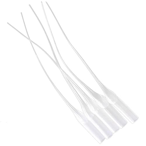 100 micro punte per colla, colla in plastica, applicatore per colla, per artigianato, erogazione di laboratorio, dispenser adesivi - Honorern