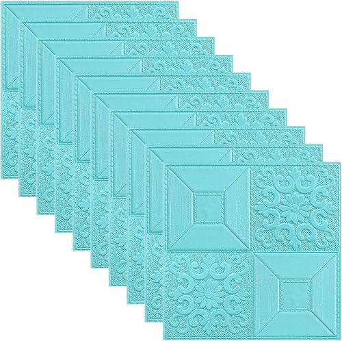 Pannelli adesivi in schiuma morbida, design 3D, soluzione decorativa per la tua casa (rosa) - Honorern