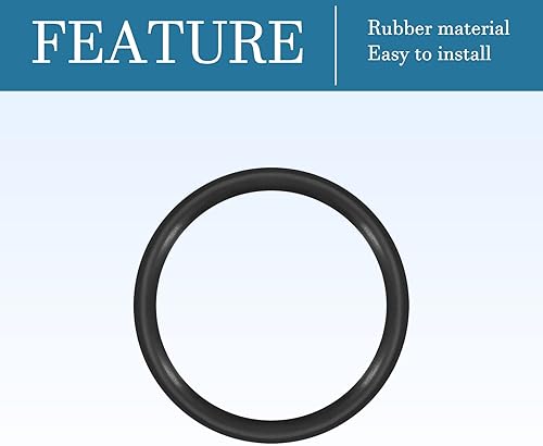 45mm x 37mm x 4mm Nitrile Gomma O-ring x 10pz Rotondo Guarnizione Rondella per Rubinetto Idraulica Riparazione Sigillatura Connessione [Nero] - Honorern