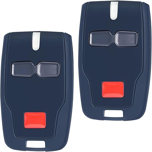 Set di 2 Telecomando Cancello, telecomandi per BFT MITTO2 - Mitto2 M 2 canali 433 MHz Rolling Code per cancelli automatici - Honorern