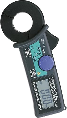 KYORITSU KEW 2434 - Pinza Amperometrica Digitale per la Misura di Correnti Alternate in Conduttori con Diametro Massimo di 28 mm, Grigio Scuro - Honorern