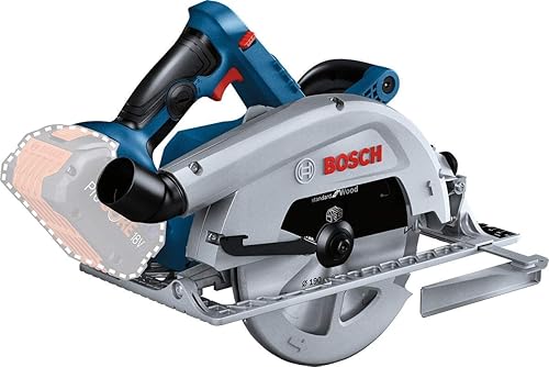 Bosch Professional BITURBO Sega circolare a batteria GKS 18V-68 C (senza batterie e caricabatterie, incl. 1 lama, guida parallela) - Honorern