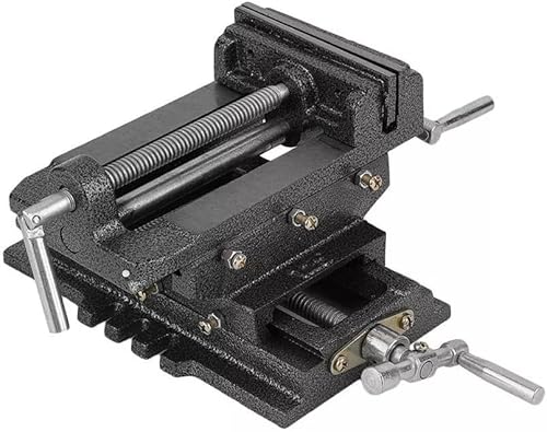 Morsa croce 100 mm 4' regolabile ganasce per trapano a colonna da banco - Honorern
