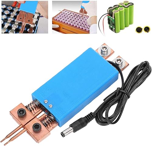Penna di saldatura a punti fai da te palmare Spot Welder Pen Leggero Blu Grande scintille ha doppie molle con ottone ABS - Honorern