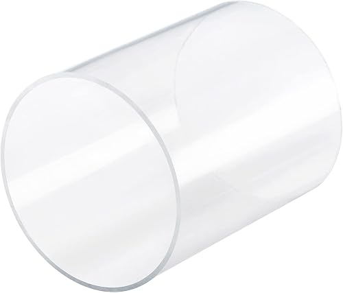 DMiotech 76mm x 80mm 4' Trasparente Acrilico Tubo Rigido Plastica Tubo per Acquario Acqua Tubo, Acqua Raffreddamento Sistema, Impianto idraulico - Honorern