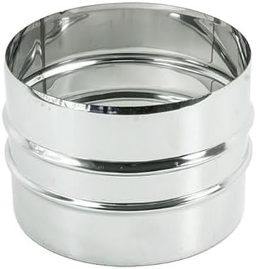 Manicotto Maschio/Maschio in Acciaio Inox per Canna Fumaria (D.250) - Honorern