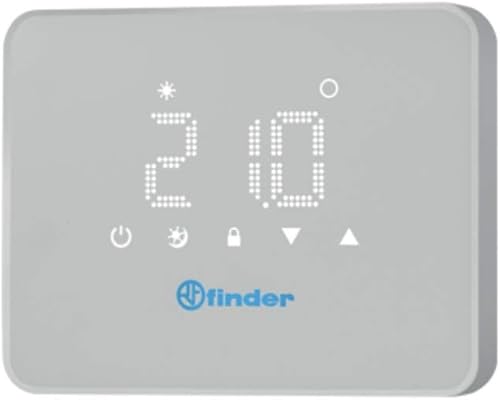 Termostato ambiente a parete per riscaldamento Finder Bliss T - Honorern
