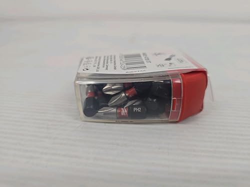 Milwaukee 4932472037 PH2 - Confezione da 25 punte per cacciavite Shockwave - Honorern