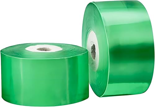 Nastro autoadesivo biodegradabile per innesto, 2 rotoli da 3 cm x 100 m, pellicola trasparente per riparazione piante per piantine di alberi, attrezzi da giardino estensibile con protezione - Honorern