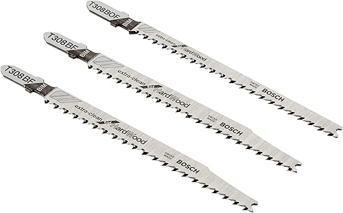 Bosch 2609256A13 - Assortimento di lame per seghetto alternativo, confezione da 3 pezzi - Honorern