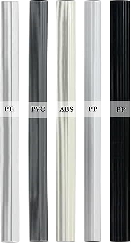 Kit di Saldatura Plastica,Riparare Paraurti Delle Aauto,Filo di Saldatura,Aste Saldatura Plastica,50PC Saldatura Bastoni ABS PVC PE PP per Riparazioni Di Saldatura Pistola Ad Aria Calda - Honorern