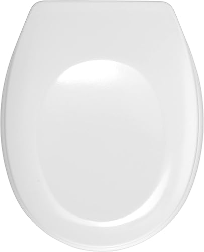 Wenko 19514100 Asse WC Bergamo Moss, Fissaggio in Acciaio Inossidabile, Materiale Plastico, 44,4 x 37,2 cm, Verde Muschio - Honorern