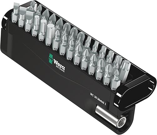 Wera 05057434001 Assortimento di Bit-Check 30, Set di 30 Pezzi - Honorern