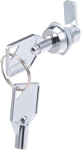 Serratura a camma tubolare, lunghezza cilindro di 2/5' e 10 mm, adatta a uno spessore massimo del pannello di 1/5', diverso - Honorern