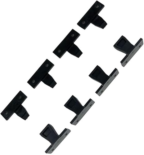 Confezione da 4 raccordi a pressione per pannello clip per zoccolo da cucina, raccordi a pressione clip per pannelli per installazioni in cucina senza sforzo - Honorern