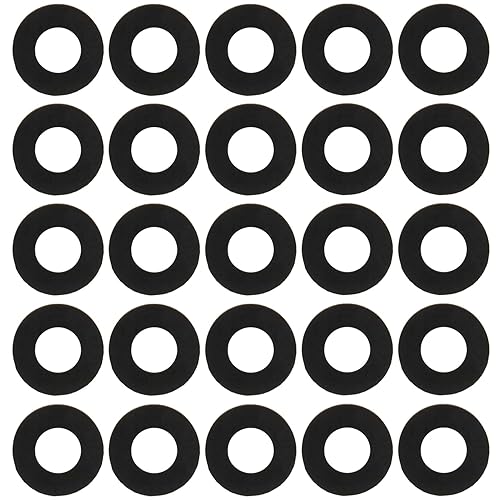 Rondelle Acciaio M6,Rondelle Piatte di Tenuta Acciaio Inox A2 V2A Rondella di Bloccaggio,Rondelle di Bloccaggio Resistenti alla Corrosione e Ruggine per Viti e Bulloni,25 Pezzi - Honorern