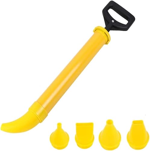 Pistola per fughe per malta, pompa per malta manuale con accessori, siringa per malta con 5 diversi ugelli - Honorern