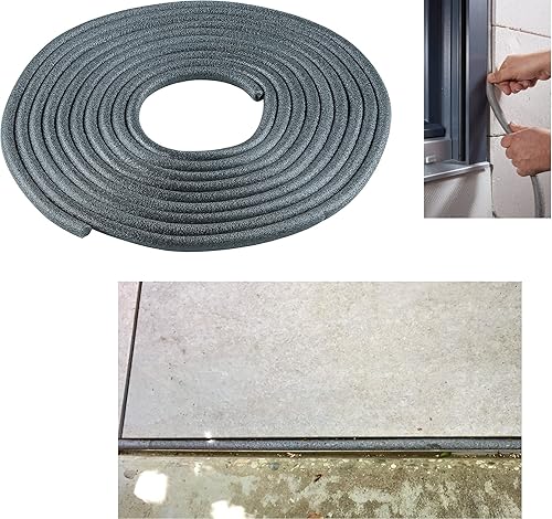 nastro in schiuma PE isolante sigillante giunti guarnizione cordone riempi fughe tondo porta finestra isolamento acustico (Ø10mm x 10 metro) - Honorern
