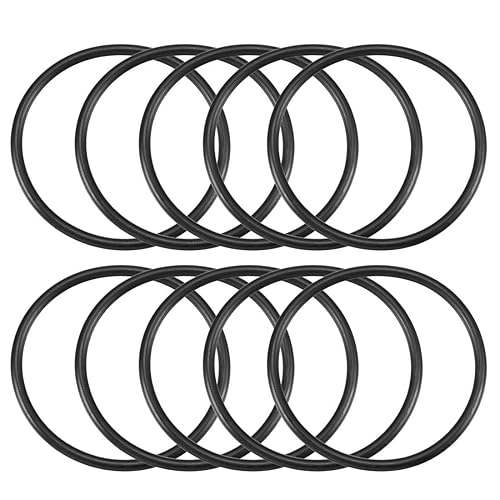 10 O-Ringe in Gomma Nitrilica, OD 52mm, ID 46mm, larghezza 3mm Guarnizioni di Tenuta - Honorern